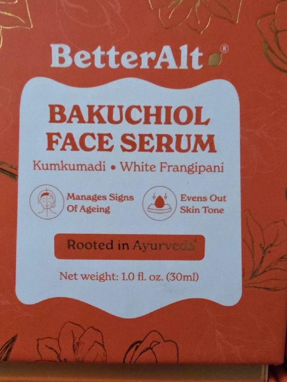 New Sealed BetterAlt Bakuchiol Face Serum 2 Bottles